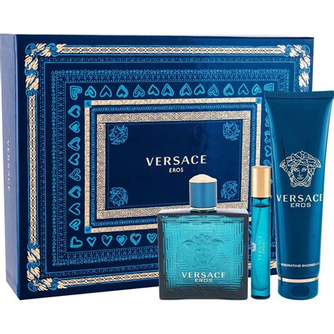 versace eros man 100 ml|Versace Eros 100ml gift set.